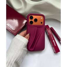 Бордовий RHODE Raspberry jelli без блиску на айфон 17 про
